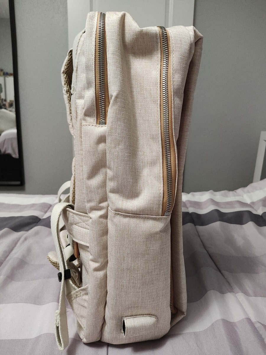 Nordace Siena Smart Backpack Tan Beige USB Charging Port  display picture 1