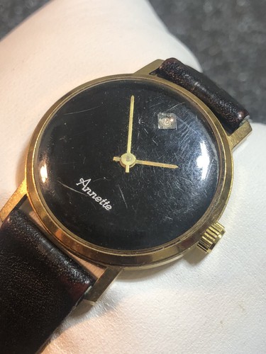 Vintage Swiss Made Clinton Annette Women’s 17 Jewel Mechanical Ladies Watch Runs - Picture 22 of 24