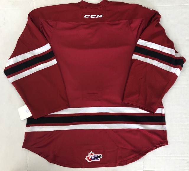 New Authentic Pro Stock CCM Guelph Storm OHL Hockey Player Jersey Size