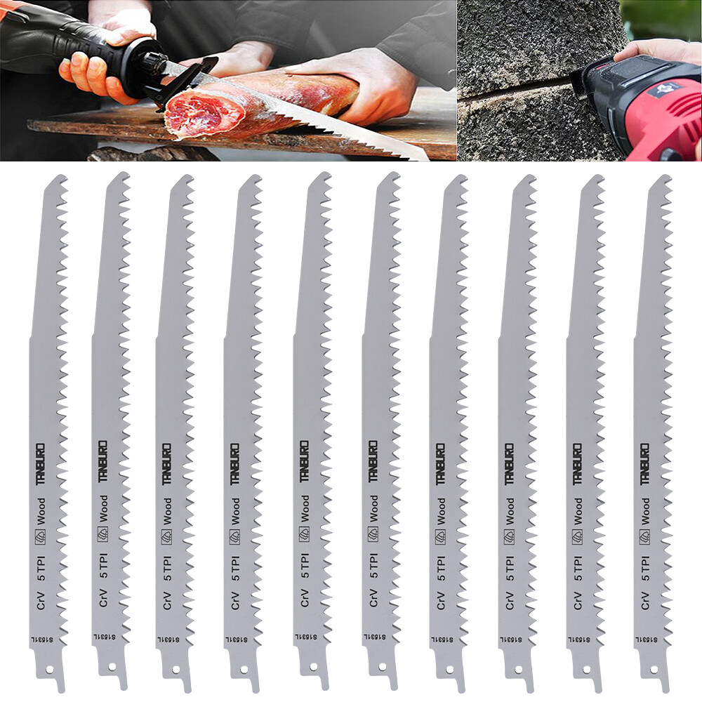 Säbelsägeblätter-Set 9-teilig – Für Holz & Metall, Passend Für Alle FERM Säbelsägen