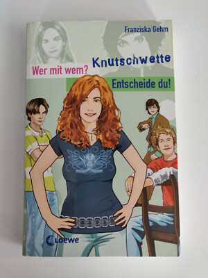 Franziska Gehm - Knutschwette - wer mit wem? | interaktive Geschichte, gebraucht