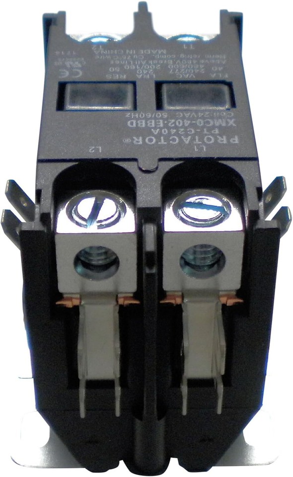 40 AMP 2 Pole Heavy Duty AC Contactor - 24 Volt Coil, UL Listed ...