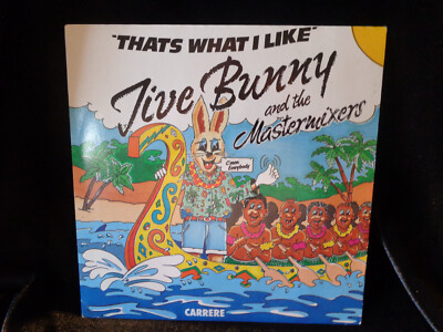 JIVE BUNNY AND THE MASTERMIXERS ''That´s what I like'' Vg+ Single 7'' Carrere Rec. 