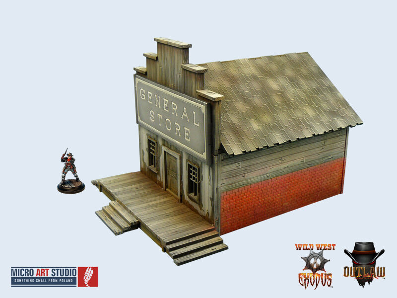Micro Art H00021 Wild West Exodus Western Town Hall WWX Micro Art H00021 Wild West Exodus Western Town Hall WWX