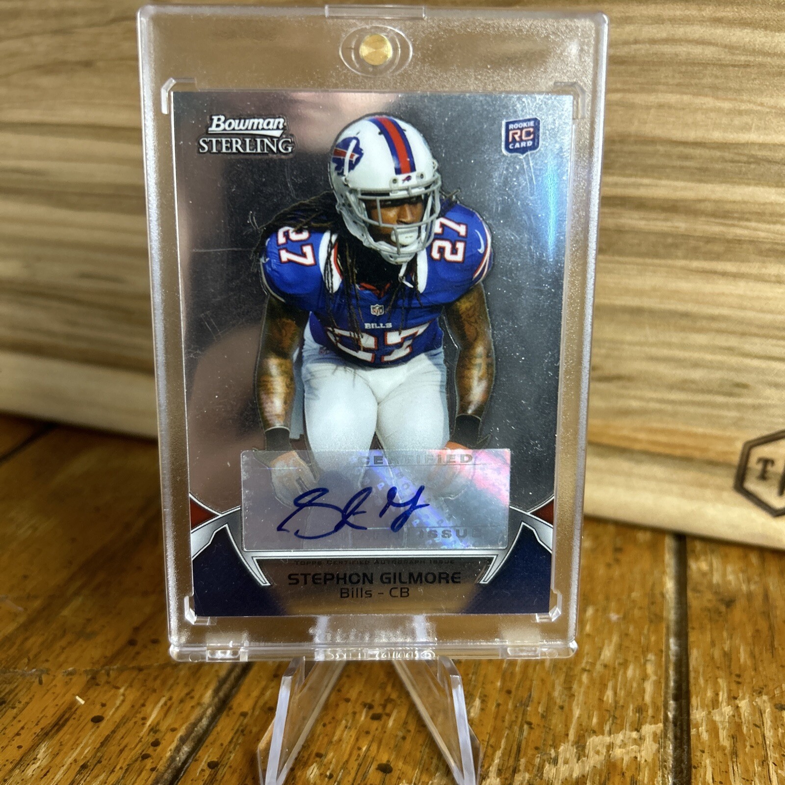Stephon Gilmore Bowman Sterling #108 Autograph