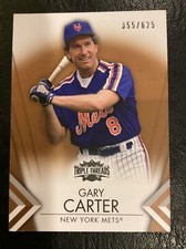 2012 TOPPS TRIPLE THREADS SEPIA BASE CARD /625 GARY CARTER #20 New York Mets HOF