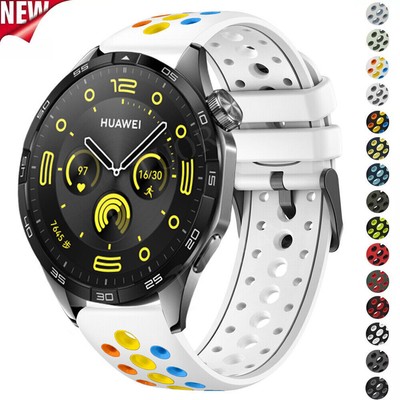22mm Silicone Sport Band Strap For Huawei Watch GT 5 Pro 4 3 2 2e GT Runner 46mm