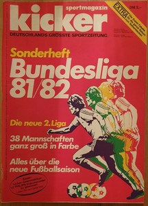 Kicker Sonderheft Bundesliga 1981 82 Top Zustand Ebay