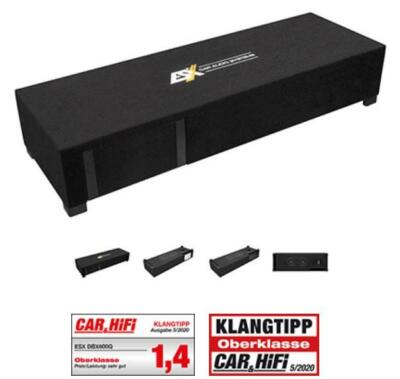 B-WARE ESX DBX600Q 2 x 16,5 cm (6.5'') Dual-Bassreflex-System Subwoofer´