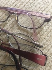 Vintage Eyeglass/Sunglass Frames, Couture, Vanderbilt More, 6 Pair