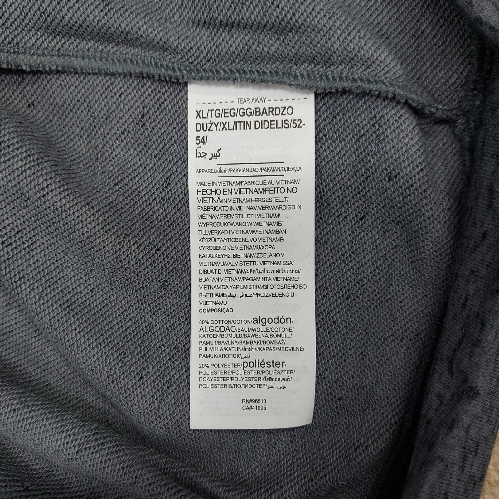 Under Armour Mens Sweatshirt XL Grey French Terry Rival Big Logo Crew Neck thumbnail 16