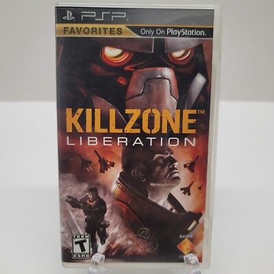 Killzone Liberation Favorites (Sony PSP PlayStation Portable) Testd Complete CIB