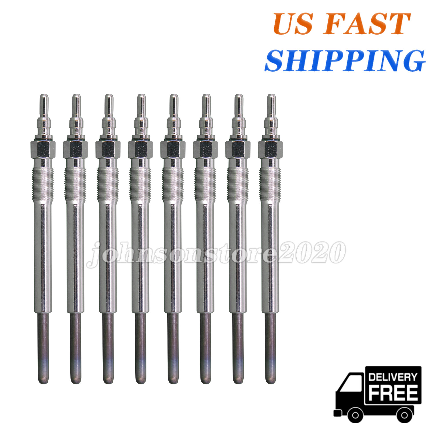 8pack ZD-11 Glow Plugs Fits For FORD F-250 F-350 E-350 F4TZ-12A342-BA