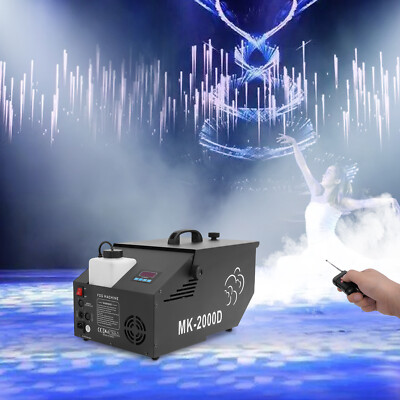 #ad #ad Low Lying Fog Machine Wedding Stage Smoke Effect DMX Dry Ice Fogger 860 1076ft² $164.94