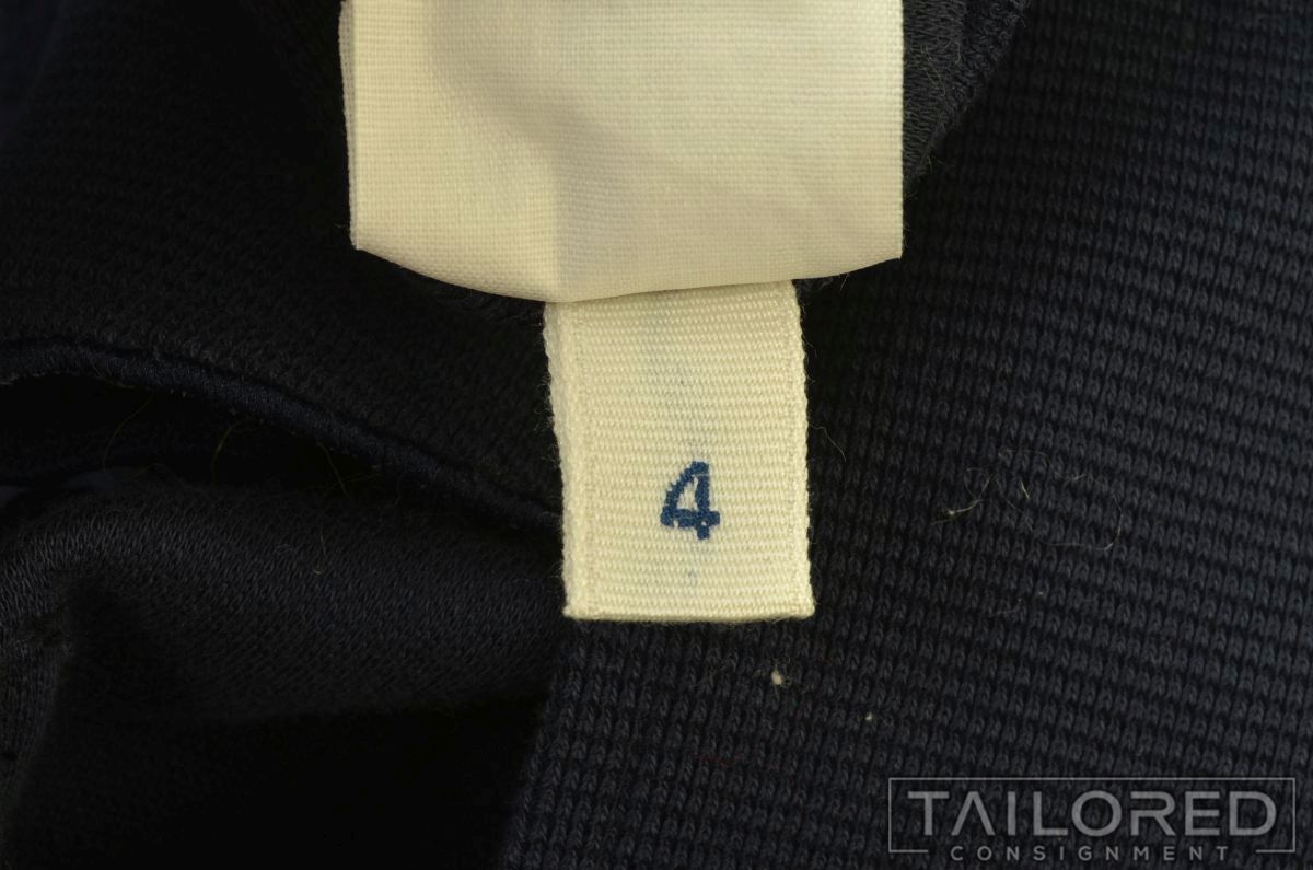 45 RPM Solid Blue Cotton Triple Patch Pocket Blaz… - image 9