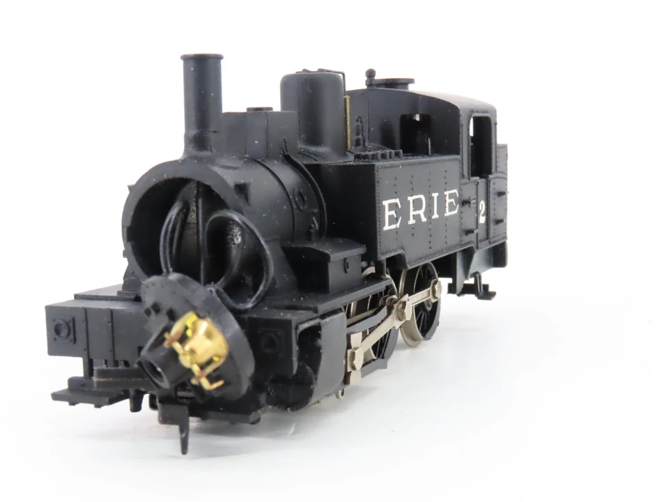 HO Scale Rivarossi Vintage L060R ERIE Railroad 0-6-0T Steam Tank Locomotive #2 - Image 4 of 4