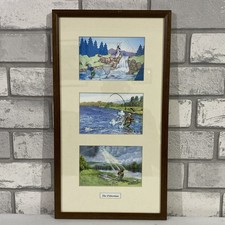 3in1 Loon Cartoon Fishing prints A Fine Catch The Fisherman A Wee Word of Thanks