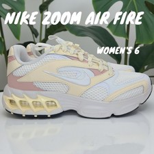 Nike Zoom Air Fire Coconut Milk Shoe Sneaker Women's Size 6 CW3876-103 NEW
