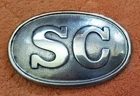 Civil War reproduction South Carolina buckle