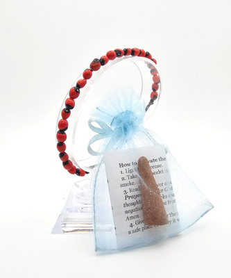 Bracelet Peonia Adjustable - Pulsera Peonia Luck Protection Evil Eye Guard