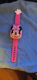 Girl's DISNEY Junior VTech Minnie Mouse Flip Top Digital Learning Game Watch