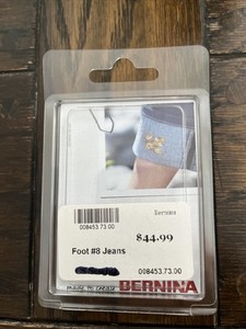 BERNINA GENUINE # 8 JEANS PRESSER FOOT EXCELLENT NEW CONDITION