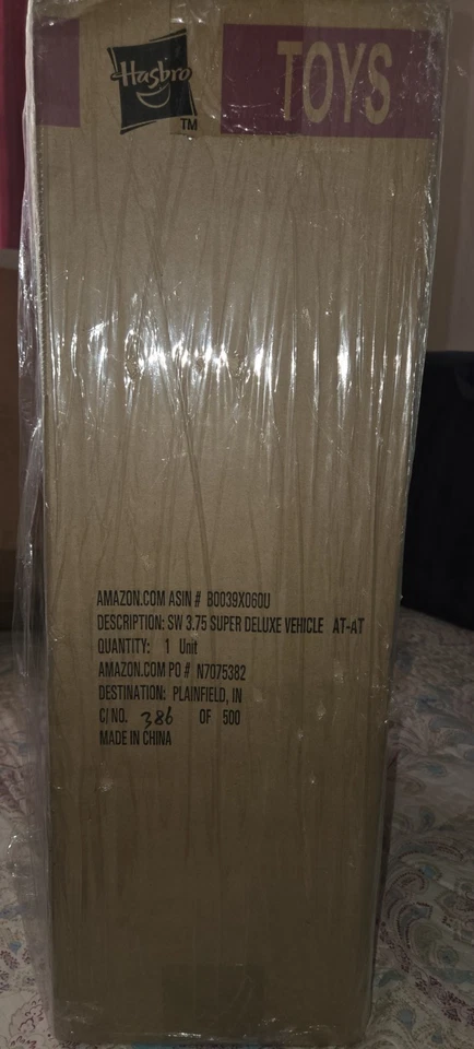 Star Wars LEGACY Collection Super Deluxe AT-AT MiSB FACTORY BROWN CASE sealed. - Image 2 of 4