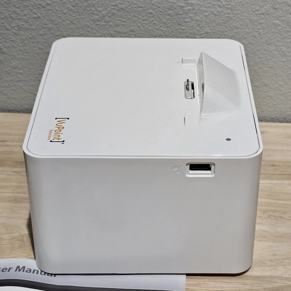 Vupoint Solutions Photo Cube Compact Photo Printer IP-P28-VPS - With Power Cord - Image 4 of 4