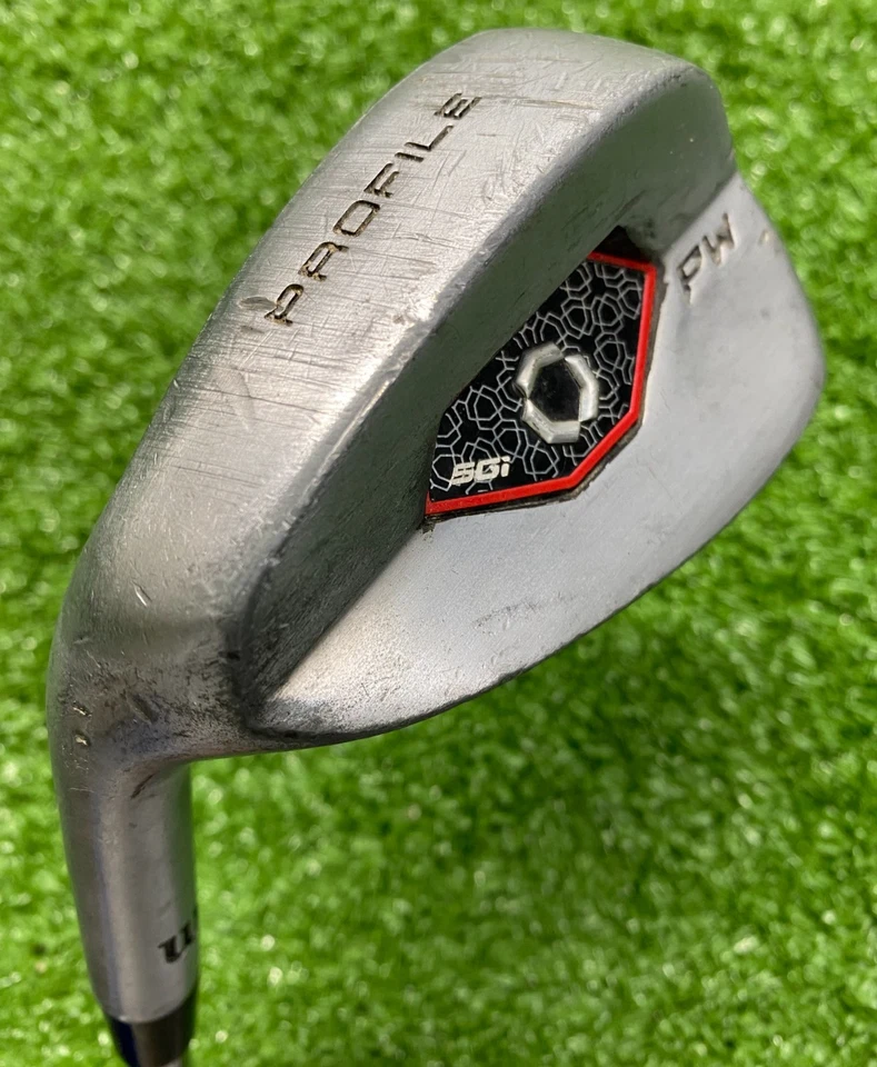 Wilson Profile SGi Pitching Wedge / LEFT HANDED / Steel ~36"/ NEW GRIP /xx7518 - Image 2 of 4
