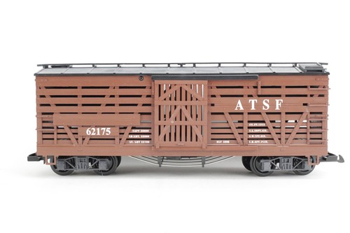 Coche de stock LGB G Scale Santa Fe ATSF #62175 | Condition: Used