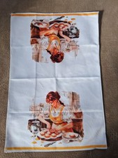 Küchenhandtuch, Geschirrtuch, Vintage-Motiv, Microfaser, ca. 40x60cm, Nr. 29