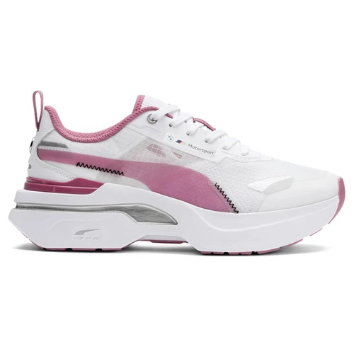 Puma Bmw Mms Kosmo Rider stringate donna rosa bianco sneakers scarpe casual 30741