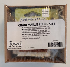 Jewel School Chain Maille Refill Kit 1 Rings 12 Assorted NIP