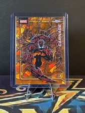 2026 Topps Chrome Marvel Sapphire Carnage Orange /25 #22