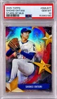 Shohei Ohtani 2025 Topps Stars of MLB #SMLB77 PSA 10 Dodgers