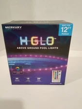 HGLO Above Ground Pool Lights 39 Feet Best for 12"  Pools Multicolor LED Lights