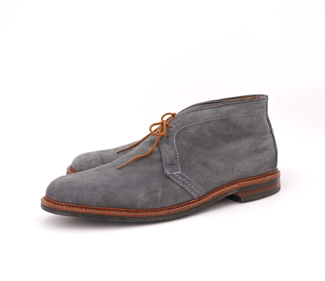 Alden 1592L Lead Suede Chukka
