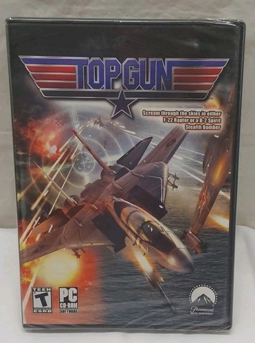 Top Gun PC Game. Paramount. New.
