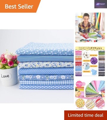 Einzigartiges 7-teiliges Fat Quarter Set, 50 cm Baumwolle - DIY Basteln und Nähen Exzellenz