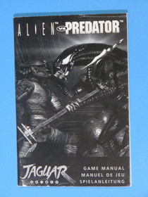 Alien vs Predator Atari Jaguar Complete in Box Includes Manual & All 3 Overlays