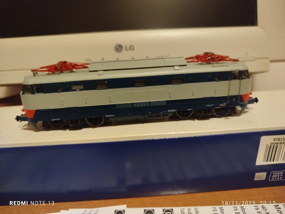 Locomotore elettrico ROCO E444.050 FS "Tartaruga" 2°serie Art.63890 rarita' - Immagine 2 di 4