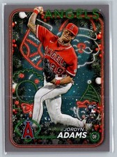 2024 Topps Holiday #H31 Jordyn Adams Holiday Tree