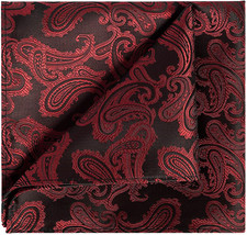 Mens Paisley Pocket Square Hanky