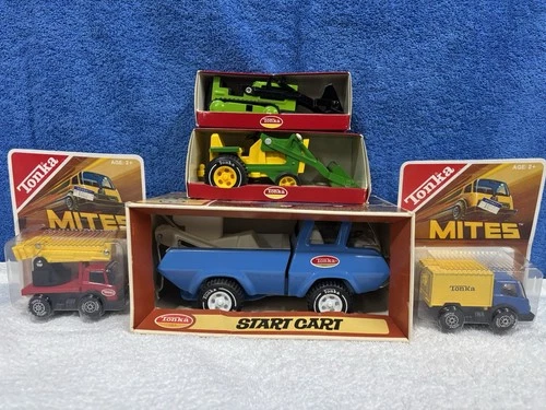 Vintage Tonka Vehicle Lot w/ Boxes Factory Sealed Never Opened