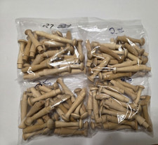 100 Pcs Wood Shaker Peg 2-1/2 Inch WOOD SHAKER PEG Fits 3/8" hole