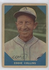 1960 Fleer Baseball Greats Eddie Collins #20 HOF 0ha3
