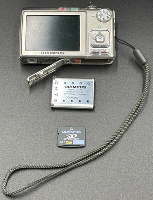 OLYMPUS FE-230 シルバーコンパクト デジタルカメラ動作確認済み Olympus FE FE-230 7.1MP Digital Camera - Silver for sale online | eBay