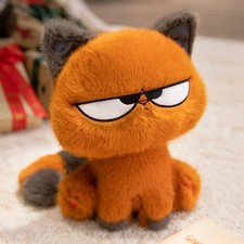 25cm Cute Orange Cat Plush Toy Kawaii Soft Stuffed Animal Doll Gift