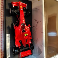 Hot Wheels 1/18 Ferrari F2007 Kimi Raikkonen World Champion Model Car