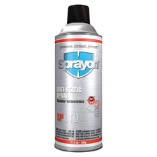 SPRAYON SC0610000 Anti Static Spray,11.5 oz,Net 11.25 oz 1KRN8